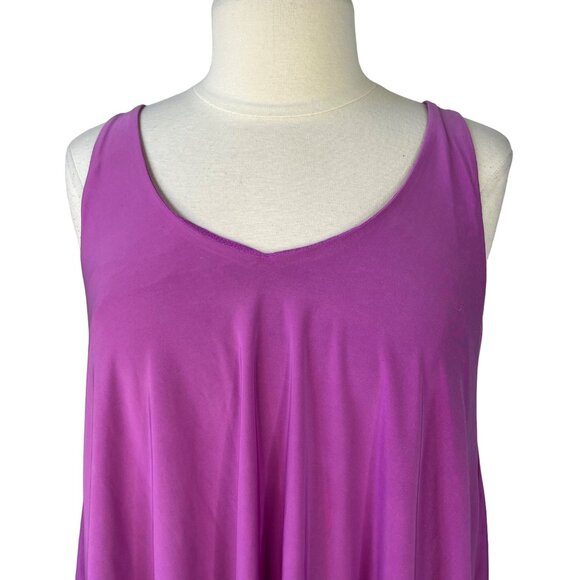 Express Shirt Blouse Womens Small Pink Double Vneck New - Picture 3 of 8